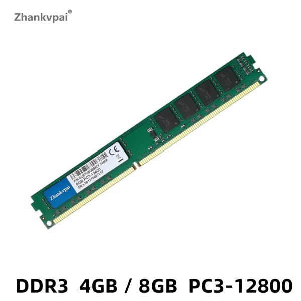 Modulo di memoria del computer desktop RAMS DDR3 4GB 8GB 1333MHz 1600MHz Compatibile con la scheda madre Intel