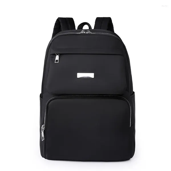 Schultaschen große Kapazität Nylon Frauenbuchbag Frauen Rucksack Leder-Diebstahl-Reise-Umhängetasche Korean Fashion Schoolbag