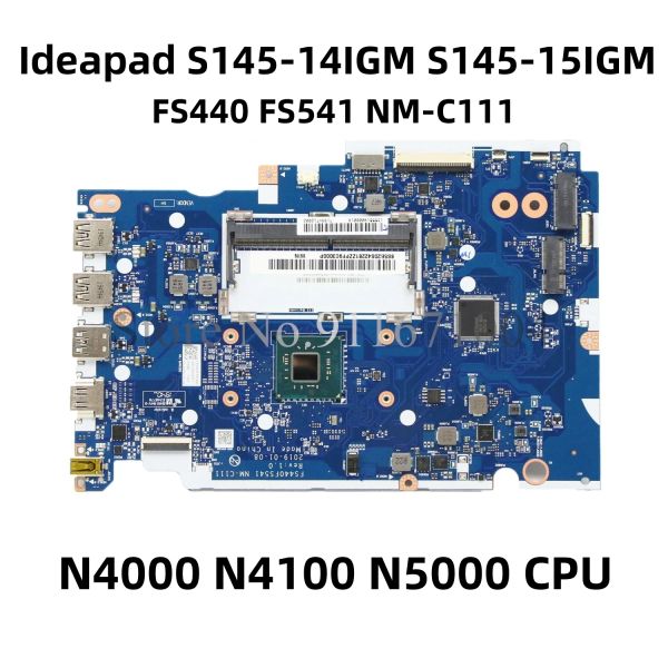 Motherboard FS440 FS541 NMC111 für Lenovo IDEAPAD S14514IGM S14515IGM Laptop Motherboard mit N4000 N4100 N5000 CPU DDR4 100% getestet