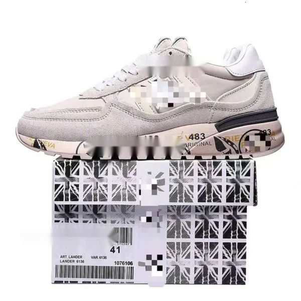 Designer Premiatas Scarpe Italia 2024 New for Men Women Sneakers Nuove sneate premi vintage coppia di scarpe Premida Rice Rice Running Sneakers 643 227