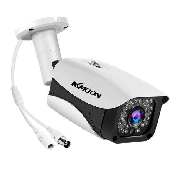 Câmeras 2mp 1080p Câmera de segurança de alta definição de alta definição externa/interna Visão noturna à prova meteorológica Câmera de bala CCTV CCTV