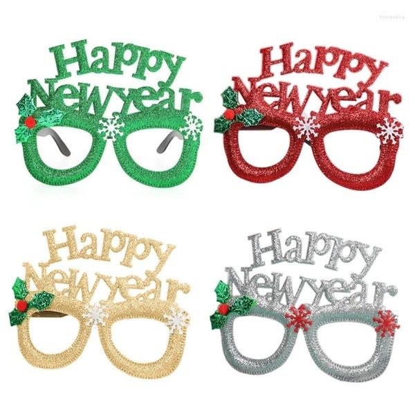 Sonnenbrillen Frames Weihnachtsdekorationen Glückliches Jahr Brillen Rahmen Erwachsene Geschenke