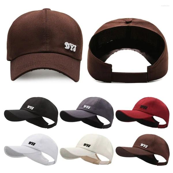 Ball Caps Women's High Sun Hat Baseball Protection Female Visor Cap Sports Running With Hole