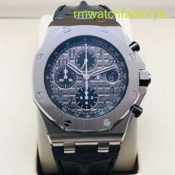 Perfekte AP Armbandwatch Mens Royal Oak Offshore Automatic Mechanical Diving Sports Luxury Watch 42mm 26470st.OO.A104CR.01