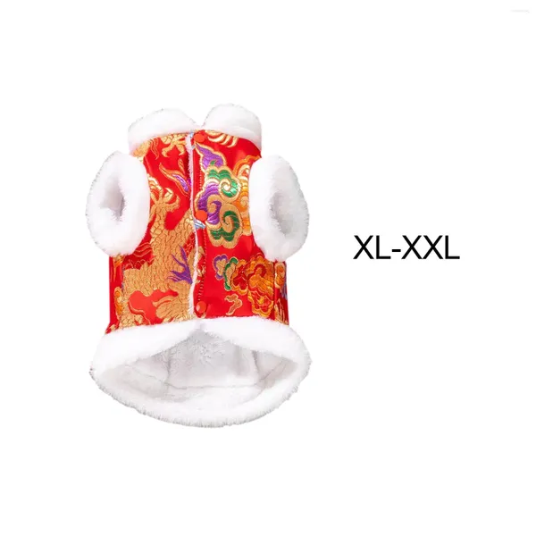 Costumi per gatti 2024 Abbigliamento per animali domestici Anno del cane Dragon Dragon Disguise Cheongsam