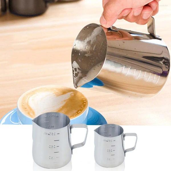 Tazze da 350 ml/600 ml di latte giuntura a frocio design design a prova di macchia a prova di calore resistente al cibo Latte Art Cup