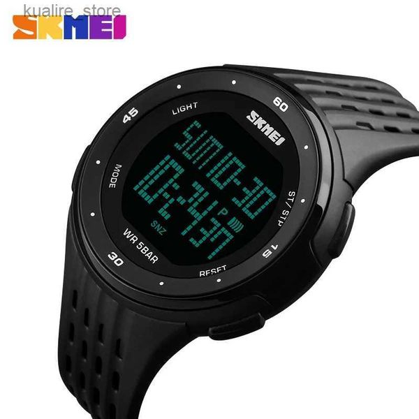 Orologi da donna Skmei 1219 militari ES MENS MENTRO IN SPORT IN SPORT SPORT DIGHI Digital Orologio Relogio Masculino Fashion Outdoor ES Men Women L240402