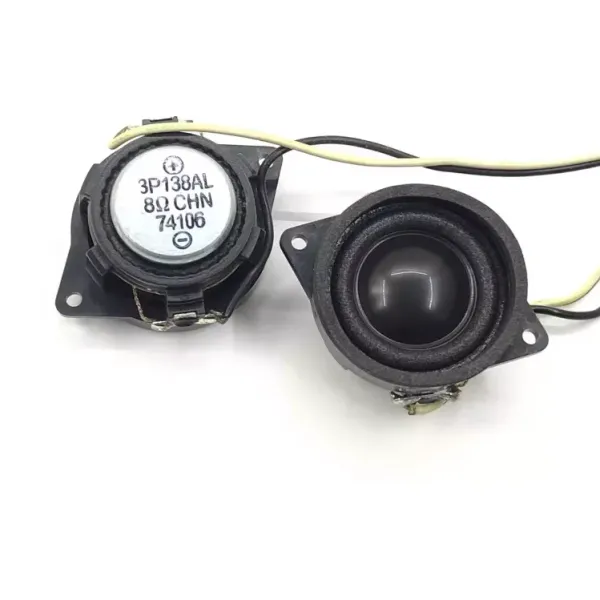 Aksesuarlar 1.25 inç Taşınabilir Hoparlör Ünitesi 8OHM 5W 32mm Bluetooth Audio DIY Köpük Kenar NEODİMUM İÇİN KABLO İLE 2 PCS