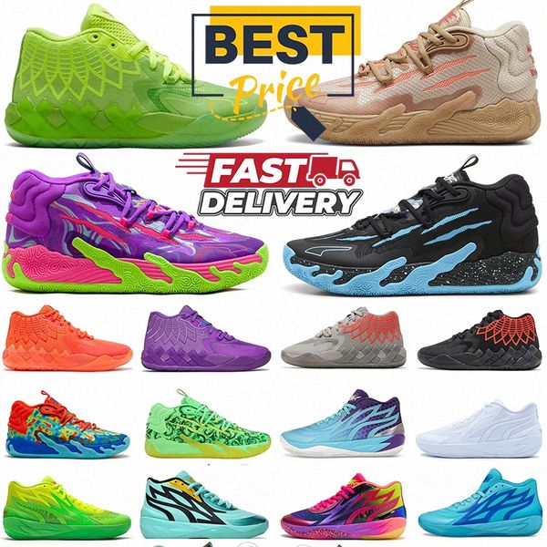 Lamelo Ball 1 MB.01 Männer Basketballschuhe Morty Rock Ridge Red Queen City nicht von hier aus udo ufo City Black Blast Herren Trainer Q3GA#