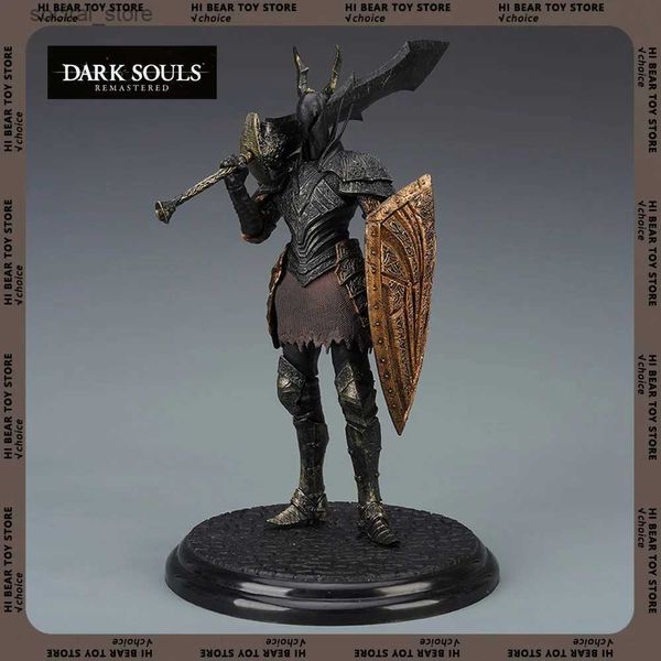 Экшн -фигуры Dark Souls Black Knight Anime фигуры Artorias Solaire лук рыцарь статуи статуи статуи коллекционные