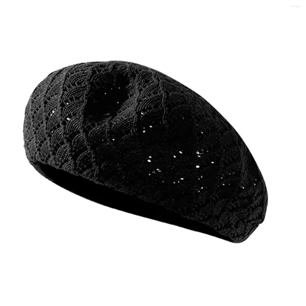 BERETS INGHIGHTON Style Beret Cappello a maglia Beret Fashion morbida in cotone per il regalo di Natale di San Valentino per San Valentino