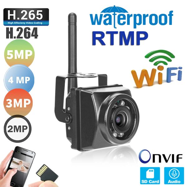 Видеопоток одежды на YouTube RTMP T31 1920p 1080p Night Vision Outdoor Mini Wi -Fi IP -камера беспроводная безопасность Pet Bird Box