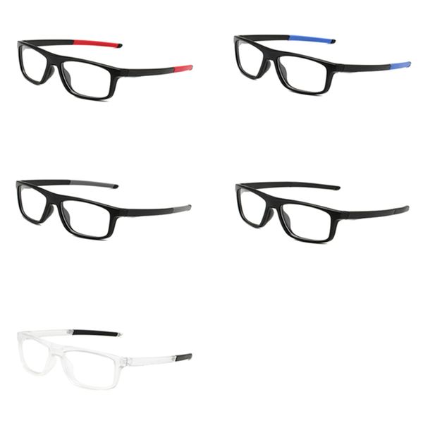 Occhiali da sole femminile Fashion Transparent Computer Computer Scola quadrata Anti Blu Light Eyele Ottico Spettacolo Eyewear