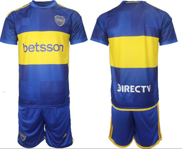 23 24 BOCA Juniors Soccer Jerseys Special 2023 2024 Camisas de futebol masculino Kit Cavani Janson Medina Villa Fernandez Benedetto Zeballos Blondel Barco Jersey