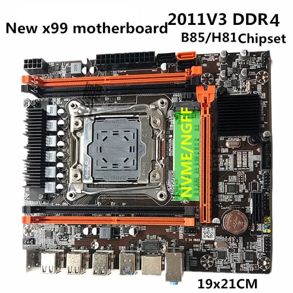 Материнские платы Yejia x99 Слот материнской платы LGA20113 NVME M.2 SSD USB3.0 Поддержка DDR4 Reg ECC MEMOM