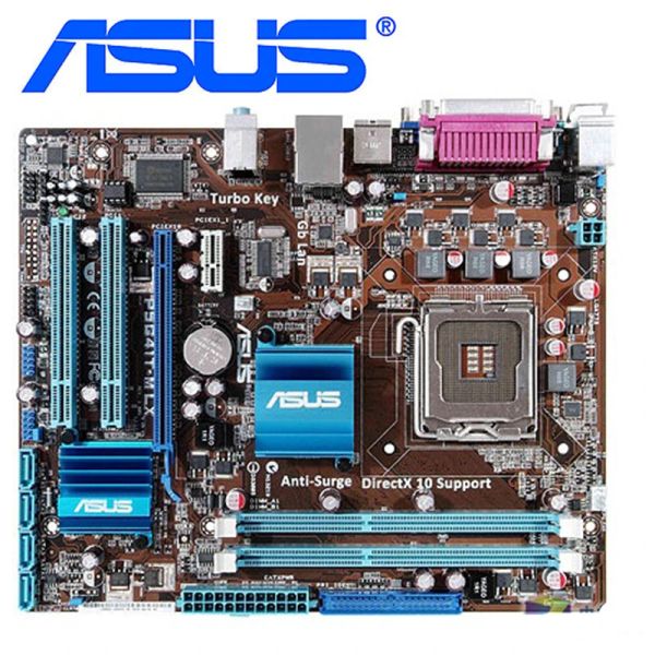 Materie ASUS P5G41TM LX Madri LGA 775 DDR3 8GB per Intel G41 P5G41TM LX Desktop Systemboard Desktop Systemboard SATA II PCIE X16 utilizzato