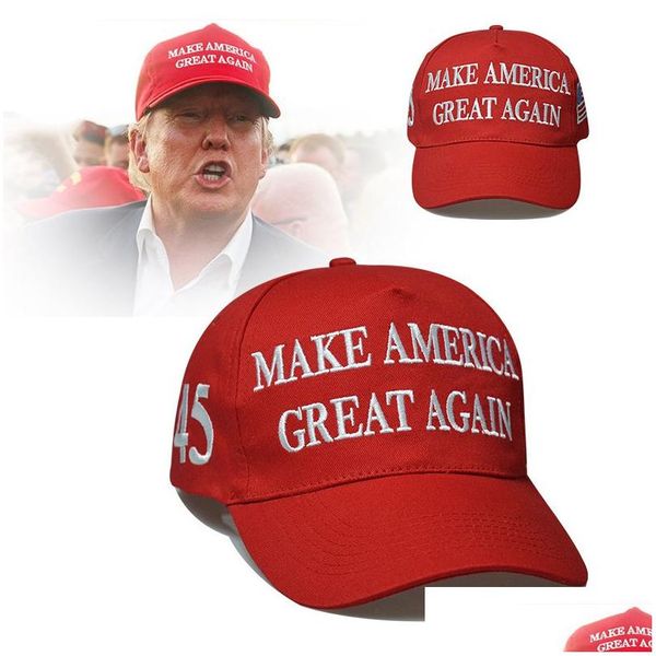 Cappelli da festa Trump Activity Cotton RACCODINE CAP BASEBALE 45-47th Make America Again Hat Dropse Delivery Delivery Home Garden Festive Suppl Dh168