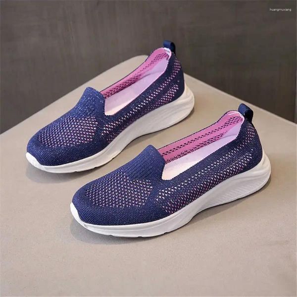 Freizeitschuhe Slipon 36-43 Weiße Turnschuhe für Frauen Wohnungen Qualität Luxus Tenis Fitness Sport Funky Hyperbeast Style