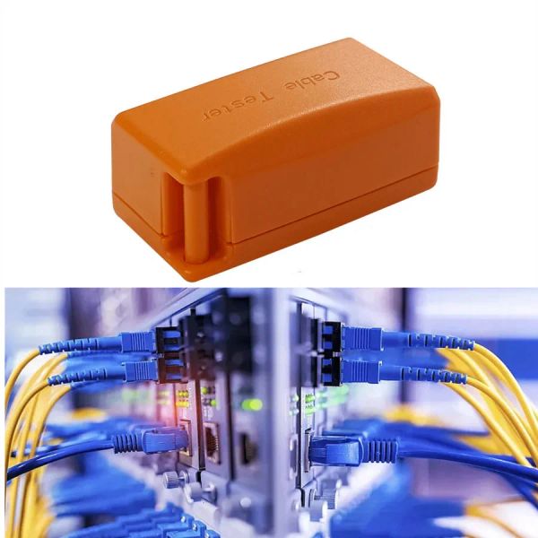 Anzeige CCTV -Tester IPC -Tester UTP -Kabel -Testerbox Customized -Nummernkabel -Tester Erkennung des RJ45 -Netzwerkkabelkristall -Kopftesters