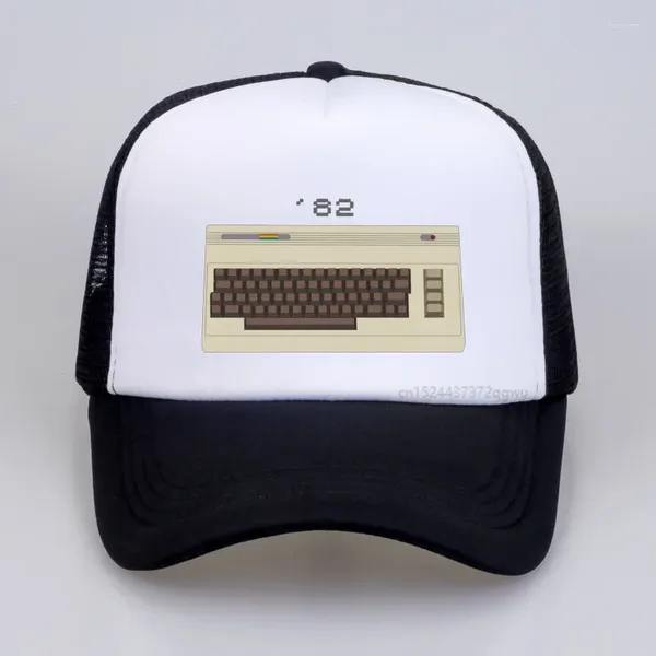 Ball Caps Amiga 500 Orijinal Beyzbol Kapağı Mesh Trucker Traend Yaz Nefes Alabilir Ayarlanabilir Şapkalar Gorras