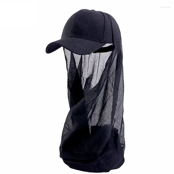 Этническая одежда 2 в 1 мусульманский хиджаб шарф -шарф Спортивный бейсболка с шаулом простые летние женские аксессуары Исламская голова Исламская голова