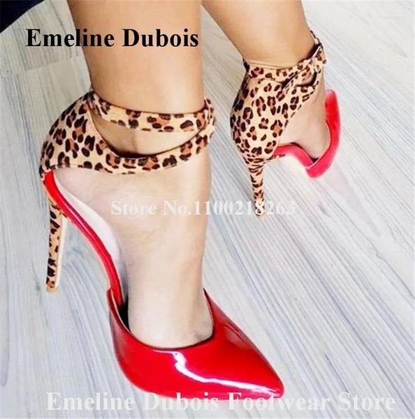 Scarpe eleganti leopardo pompe tallone a stiletto emeline DuBois Fashi