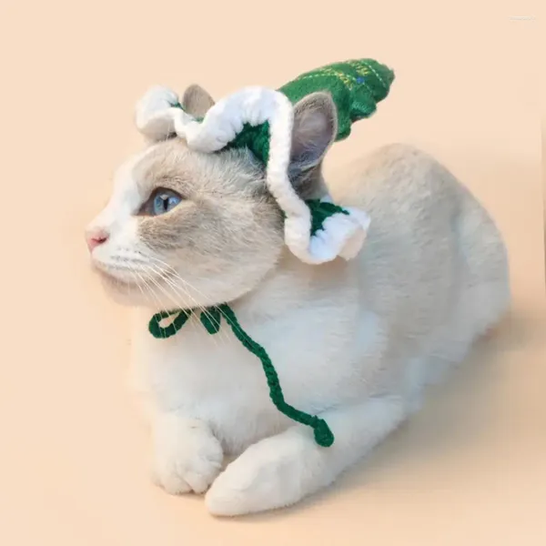 Vestuário de cachorro cosplay pet hat pet made made maconha gato chapéu de natal chapéu de Natal