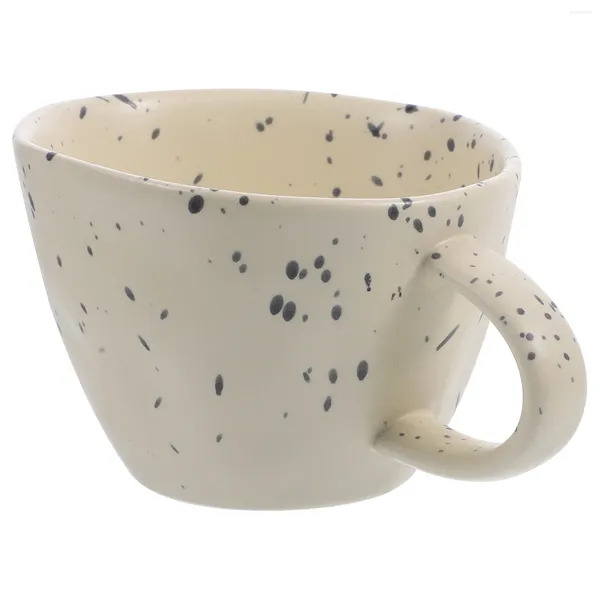 Set di stoviglie decorate tazza di caffè decorazioni per il bagno decorazioni per la colazione tazza di latte con manico