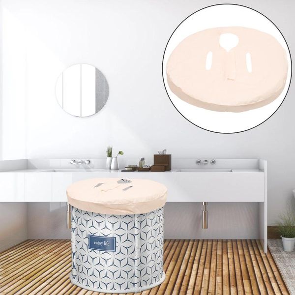 Tappetini da bagno pieghevole vasca per barretto immergere la vasca da bagno cover portatile accessori pieghevoli accessori spa