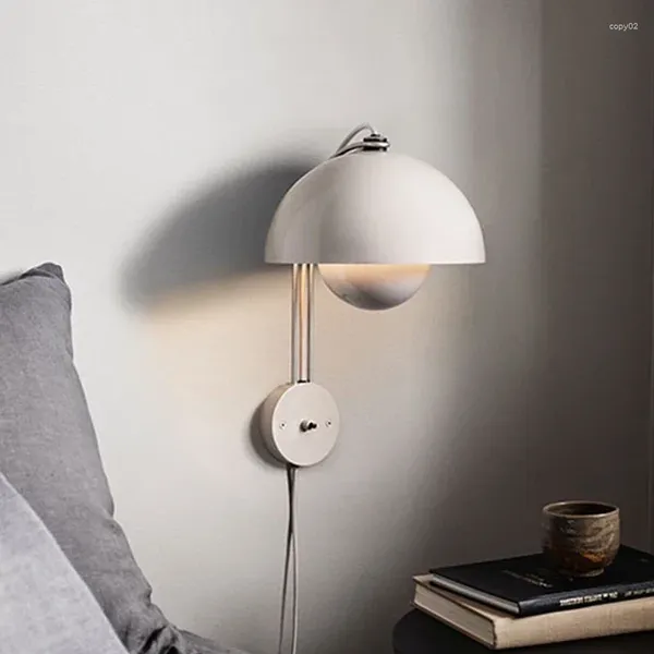 Wandlampe moderne LED -Makkaronschalter Leuchten Innenleuchten Wohneinrichtung Fiete für Wohnzimmer Schlafzimmer Bett 16w E27