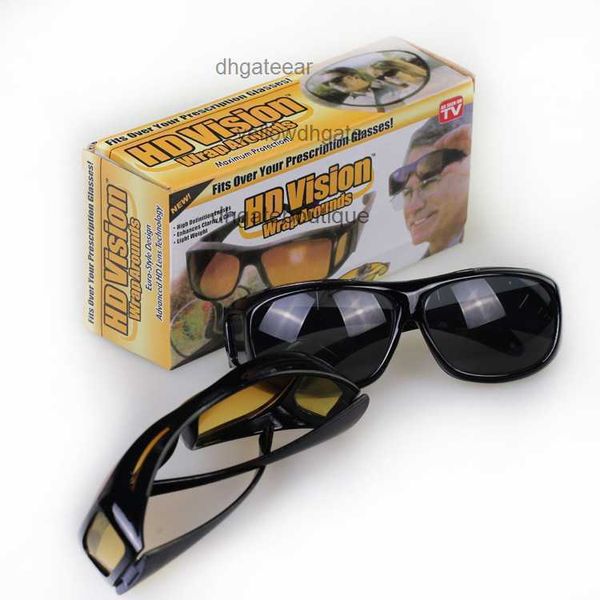 HD Vision envolve os óculos de sol TV Multi -funcionais óculos de proteção de espelho noturno