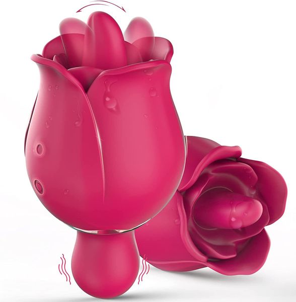 Rosa sesso giocattolo vibratore dildo - giocattoli sessuali vibratori per donne coppie stimolatori di sesso rosa per la lingua del clitoride leccano vibratore 9 modalità giocattoli adulti donne strumenti di giocattolo sessuale