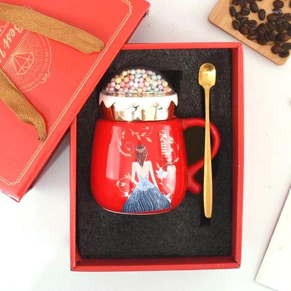 Tazze di alto valore regalo tazza in ceramica piccolo per il personale femminile pratico sentimento di alto livello Handmaid