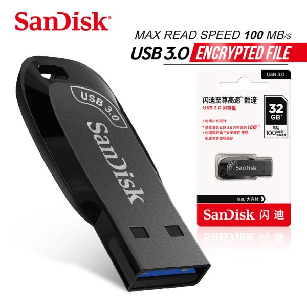 Yazıcılar% 100 Orijinal USB 3.0 USB Flash Drive CZ410 32GB 64GB 128GB Pen Drive Hafıza Çubuğu U Disk Mini Pendrive