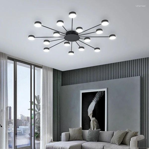 Luci a soffitto moderna lampadario a LEDELIER VIVERE PASSAGGIO CUSCINA CUSCINA CAMERA CREATTURA LIGHT CASA CASA DECORAZIONE IN INDITENZA LAMPO