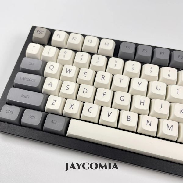 Accessori JCM XDA PBT KeyCaps inglese/giapponese/russo/coreano Qishi KeyCap Dye Sub 133 Keys for Gaming Mechanical Keyboard Custom fai -da -te