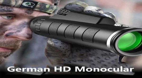 Professinoal Telecope Monocular Night Motating Binoculars Водонепроницаемый мини -карманный масштаб с смартфоном на открытом воздухе Camping95141636731