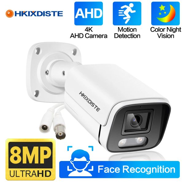 Kameras Ultra HD 4K 5MP AHD IP66 Kamera Analog High Definition Überwachung Farbkamera AHD CCTV Kamera Sicherheit Outdoor -Bullet -Kameras