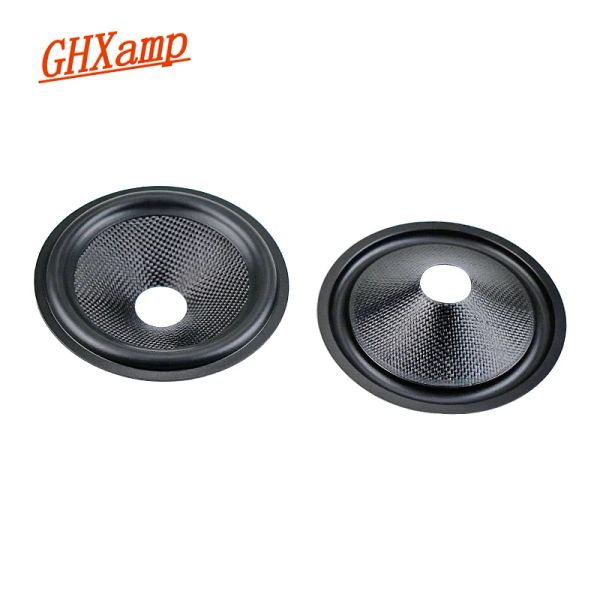 Accessoires Ghxamp 5 Zoll 126mm Lautsprecherkegel Gummi -Kantenglasfaser Sound 26.5 Kernlautsprecher gewebtes Gehäuse Reparatur Audiozubehör DIY