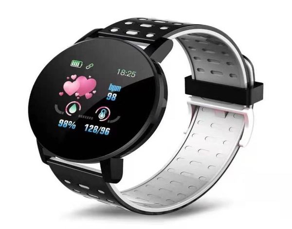 119 plus Smart Armband Heart Frequenz Watch Man Armband Sports Uhren Band wasserdichte Smartwatch Android mit Wecker 3905943