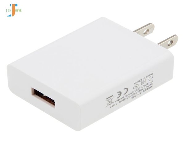 100pcslot Verkauf hochwertiger USB -Stecker USB AC Travel Wall Lade -Ladegerät für iPhone x 8 7 6 Xiaomi Huawei HTC5093874