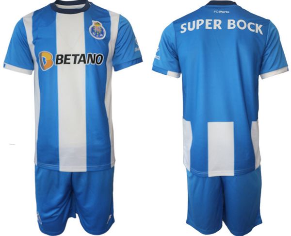 23 24 Bolt Blue Football Soccer Uniform Trikots Shirts Fans Spieler Version Herren Kinder Home Awat Kits Top -Qualität Fußballtrikots