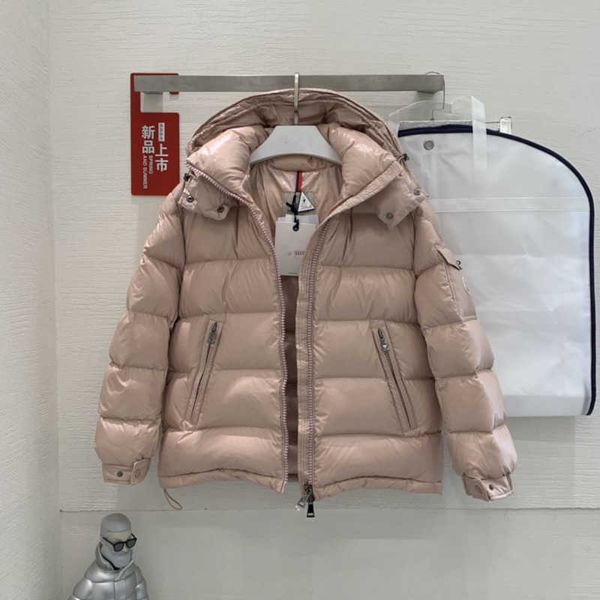 Parkas Jackets Frauen Designer Hoodie Monc Down Jacke glänzend verdickte Brot Lange Downs Winterkörper warmes Reißverschluss -Up -Mantel Frauen Kleidung Frauen Designerjacken Jacken