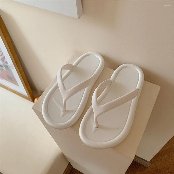 Тапочки 2024 Tide Anti-Skid Bath Bants Thity Slip-Flops Женский онлайн-знаменитый пляж 4417