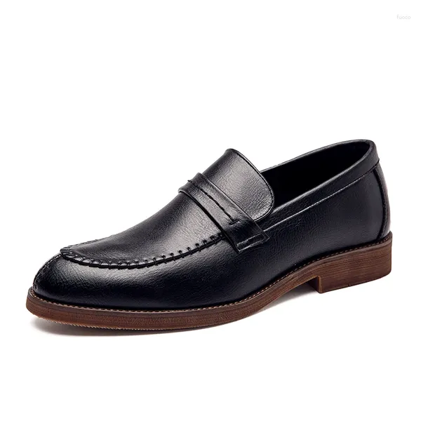 Повседневная обувь плюс размер мужчина лоферы в стиле корейства высококачественные кроссовки оригинальная комфортация для вождения деловой кожа