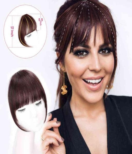 NXY Helfieces Human Hair Oblique Qi Bangs Lady Sideburns012329953