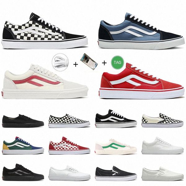 SKOOL Men Women Shoes Flat Skateboard Sneakers Black White Green Vermelho Marinha Red Trainers Sports Sports Casual 72ig#