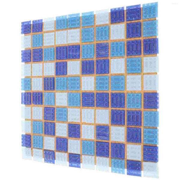 Papéis de parede azulejos de piso de banheiro adesivos de piscina de piscina ao ar livre em mosaico decorativo backsplash de parede