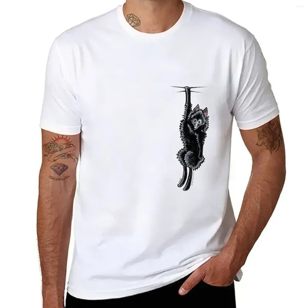 Herren-Tanktops an CLINGY SCHIPPERKE T-Shirt Plus Size Blacks Mens Graphic T-Shirts Anime