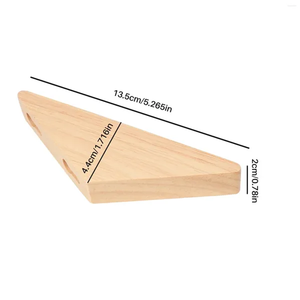 Mücevher Torbaları 8pcs Doğal Ahşap Kıyafetler Askı Duvarı Monte Ceket Hook Dekoratif Anahtar Tutucu Şapka Eşarp El çantası Depolama Banyo Rafı